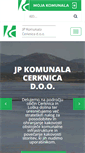 Mobile Screenshot of komunala-cerknica.si